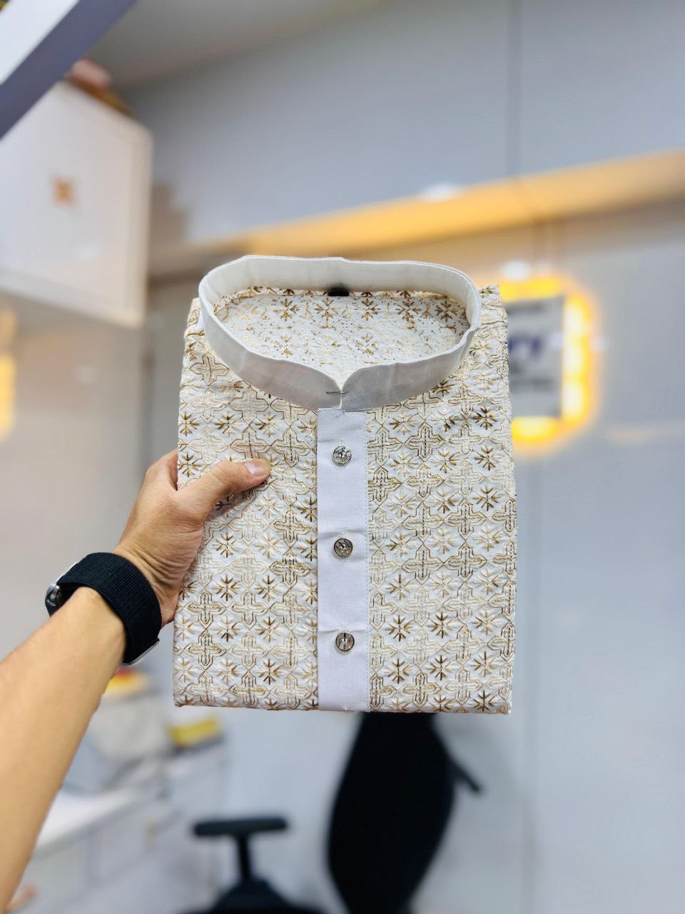 Chikankari Embroidered Kurta Set