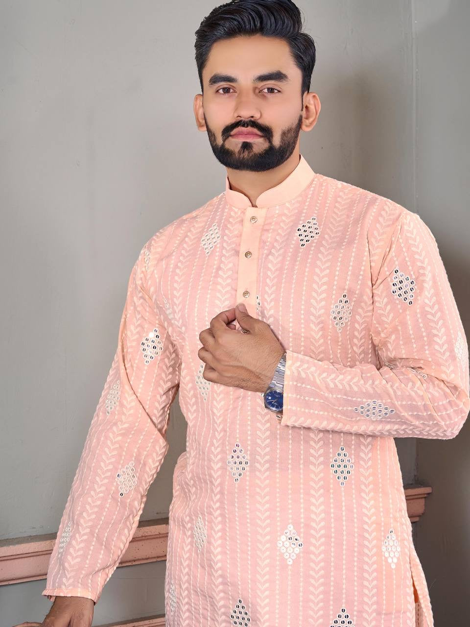 Regal Kurta with Pants Set
