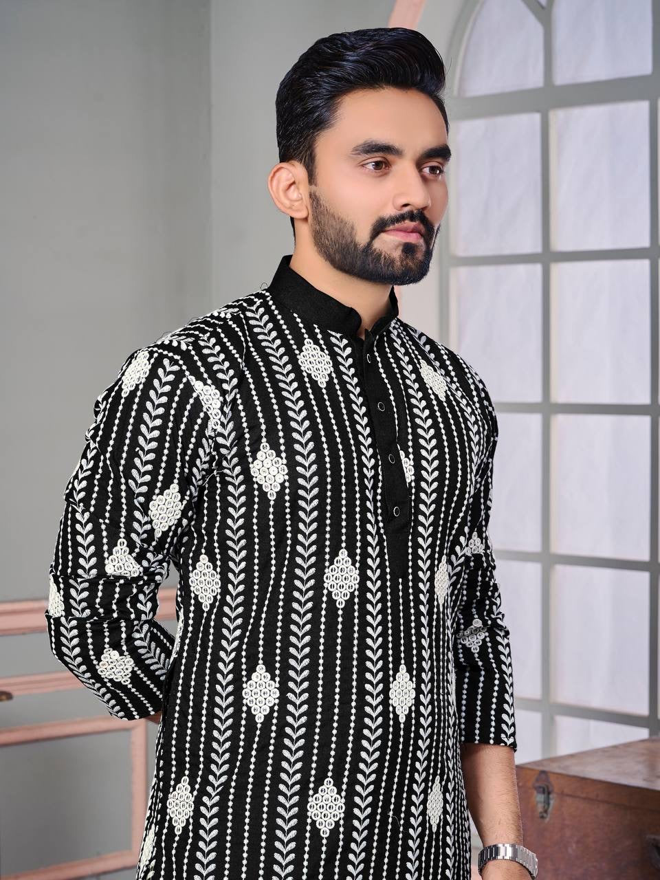 Regal Kurta with Pants Set