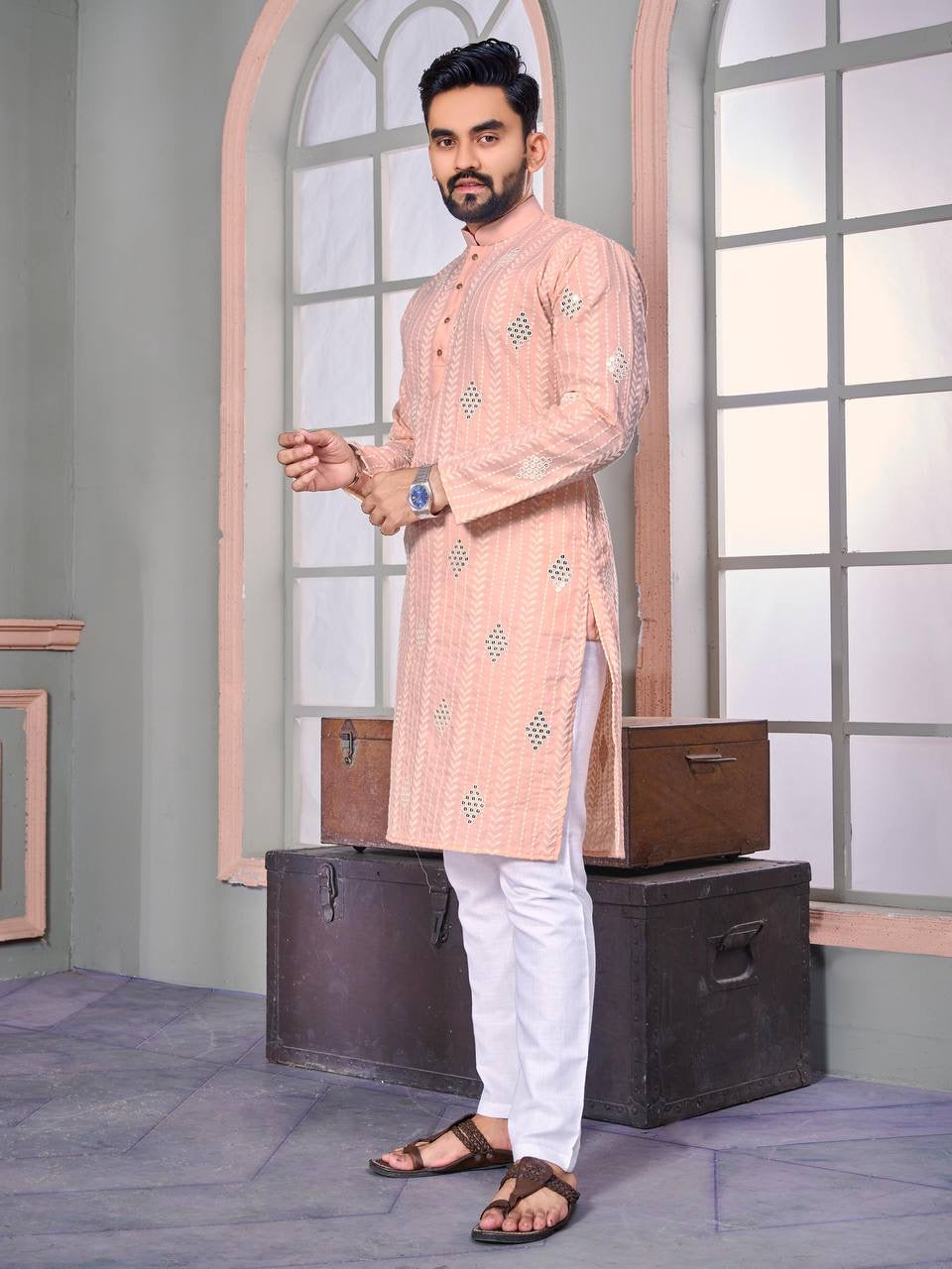 Regal Kurta with Pants Set