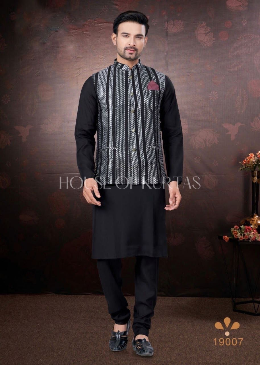 Nehru Jacket Kurta with Pants