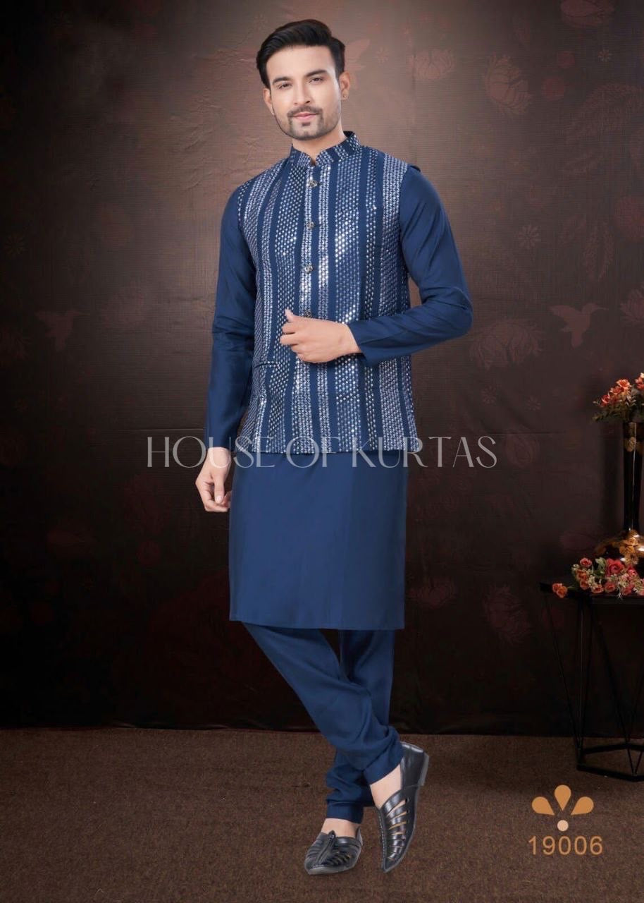 Nehru Jacket Kurta with Pants