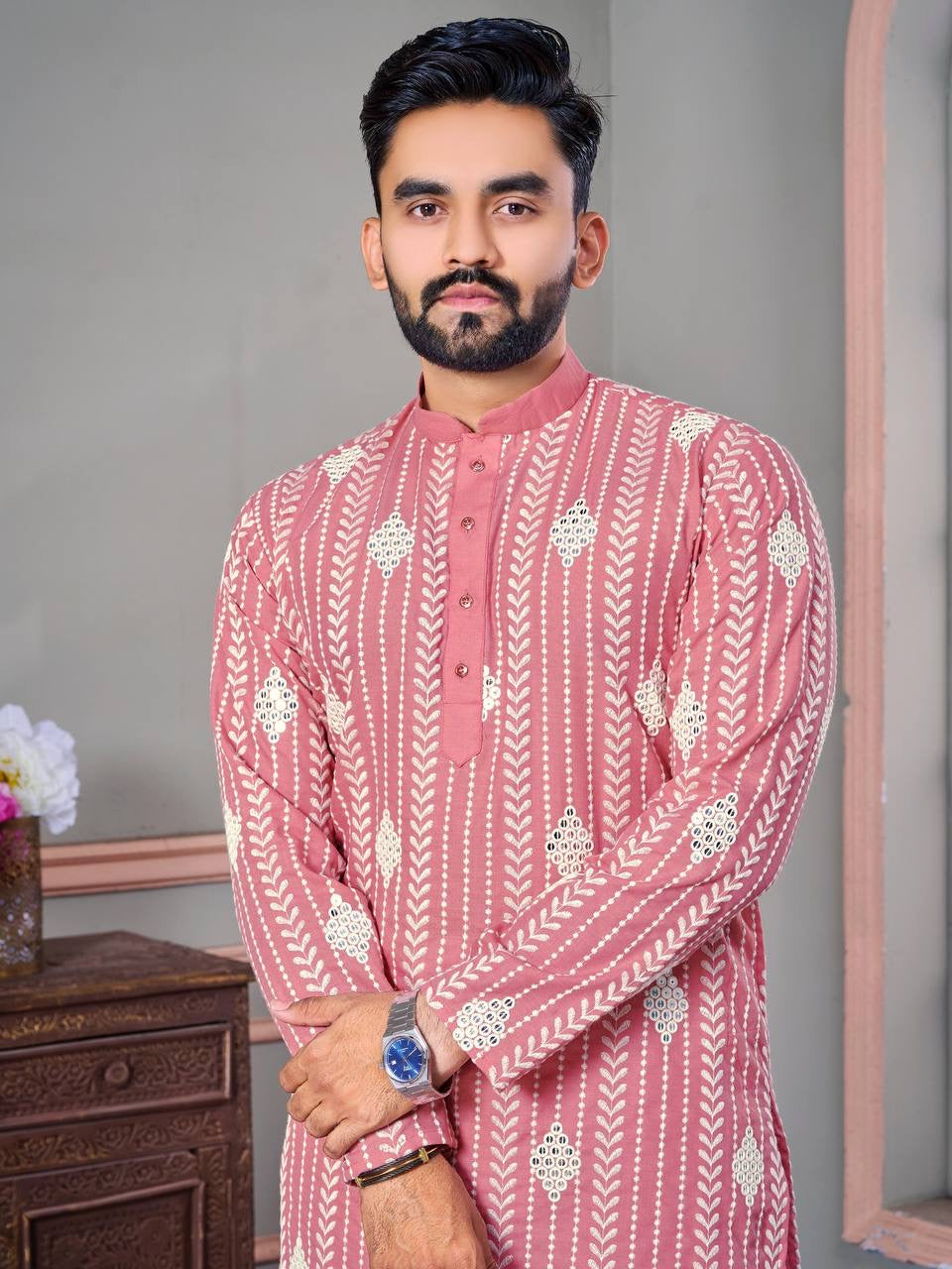 Regal Kurta with Pants Set