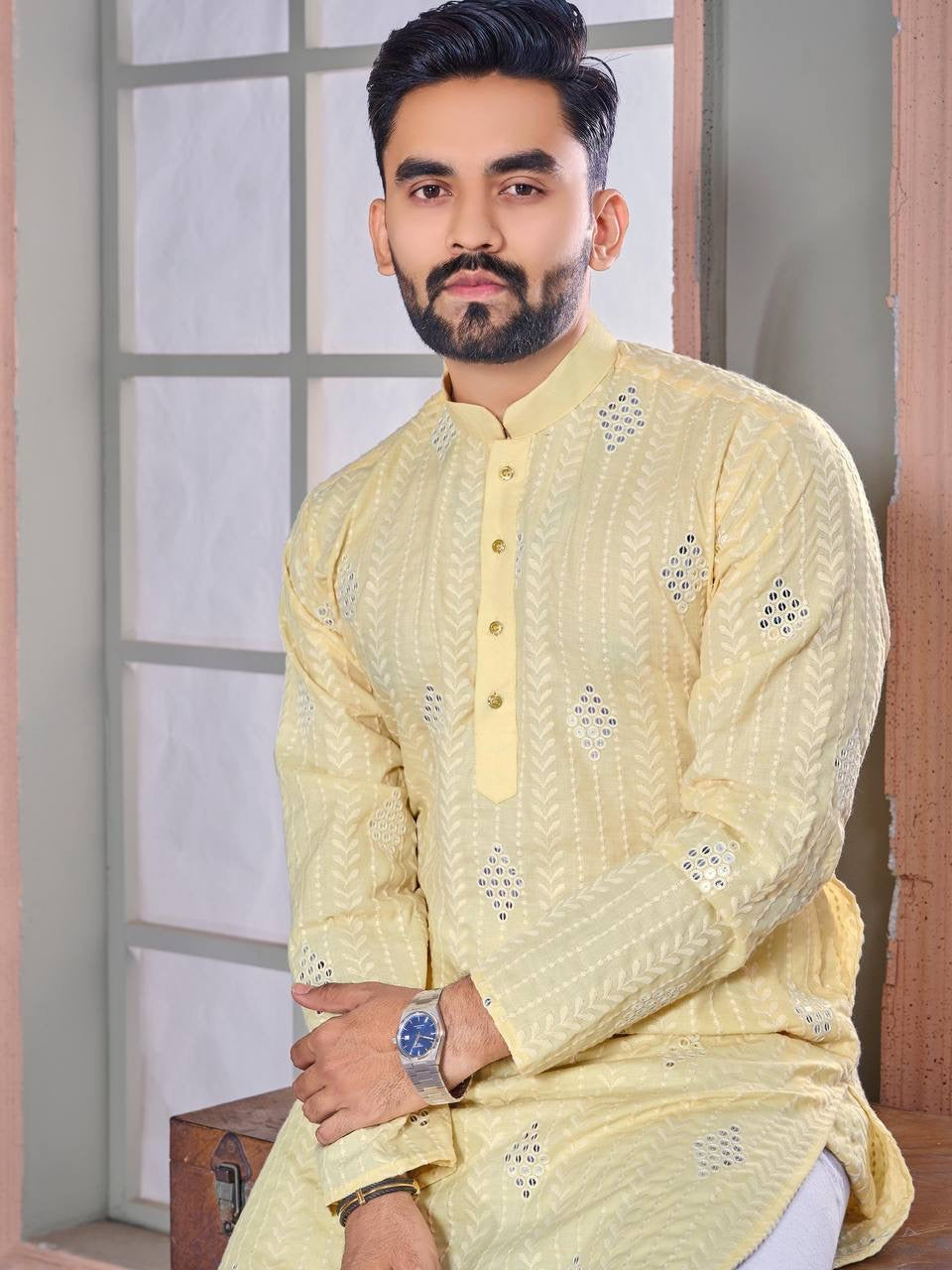 Regal Kurta with Pants Set