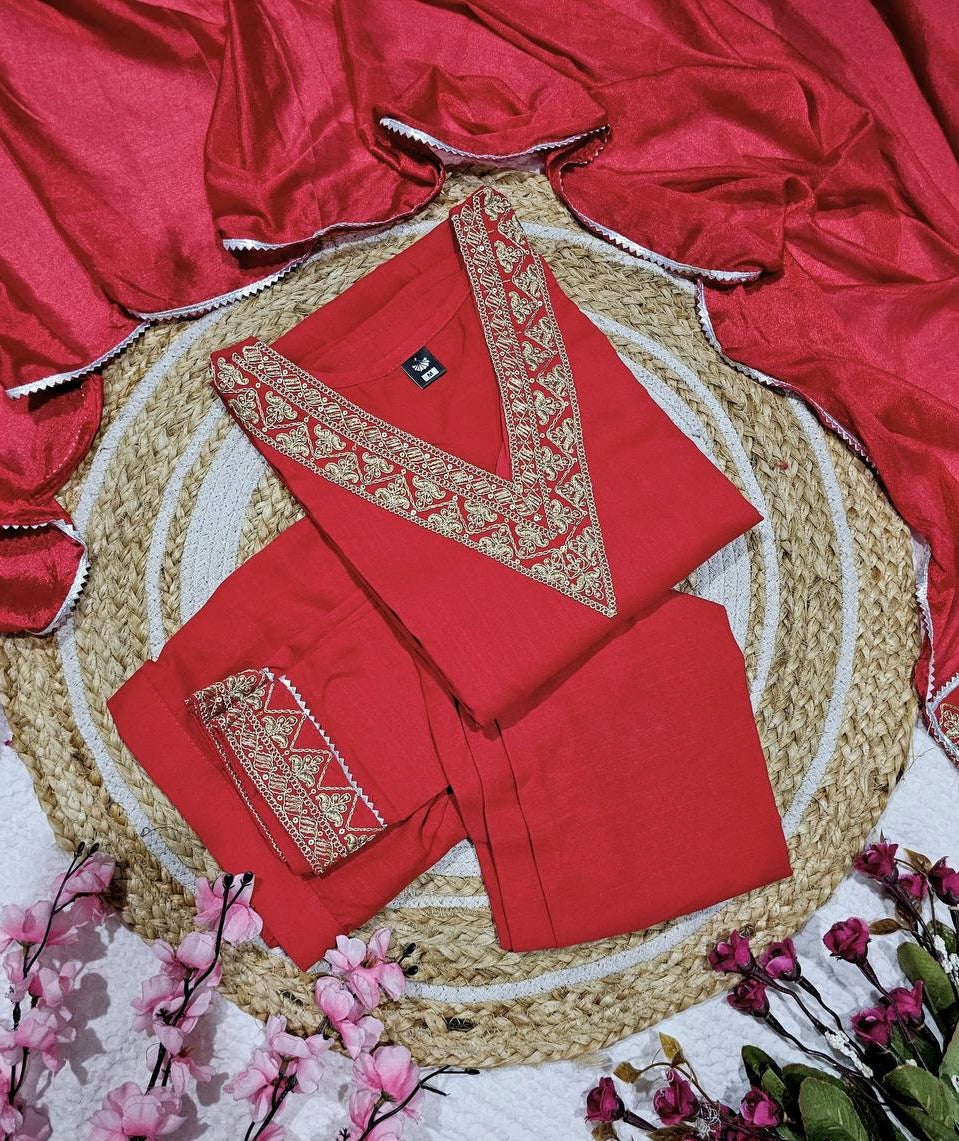 Misiya Rayon Kurti Set