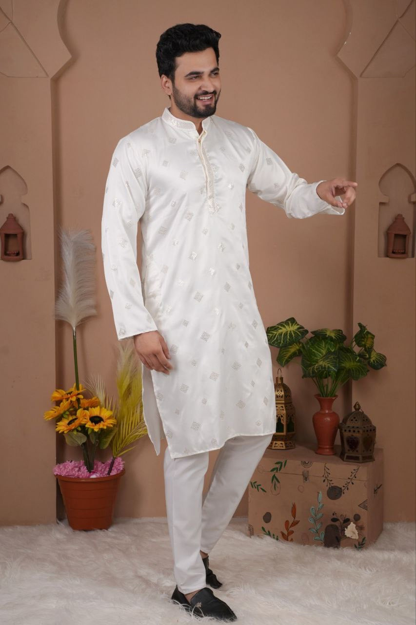 Festive Season Embroidered Men’s Kurta