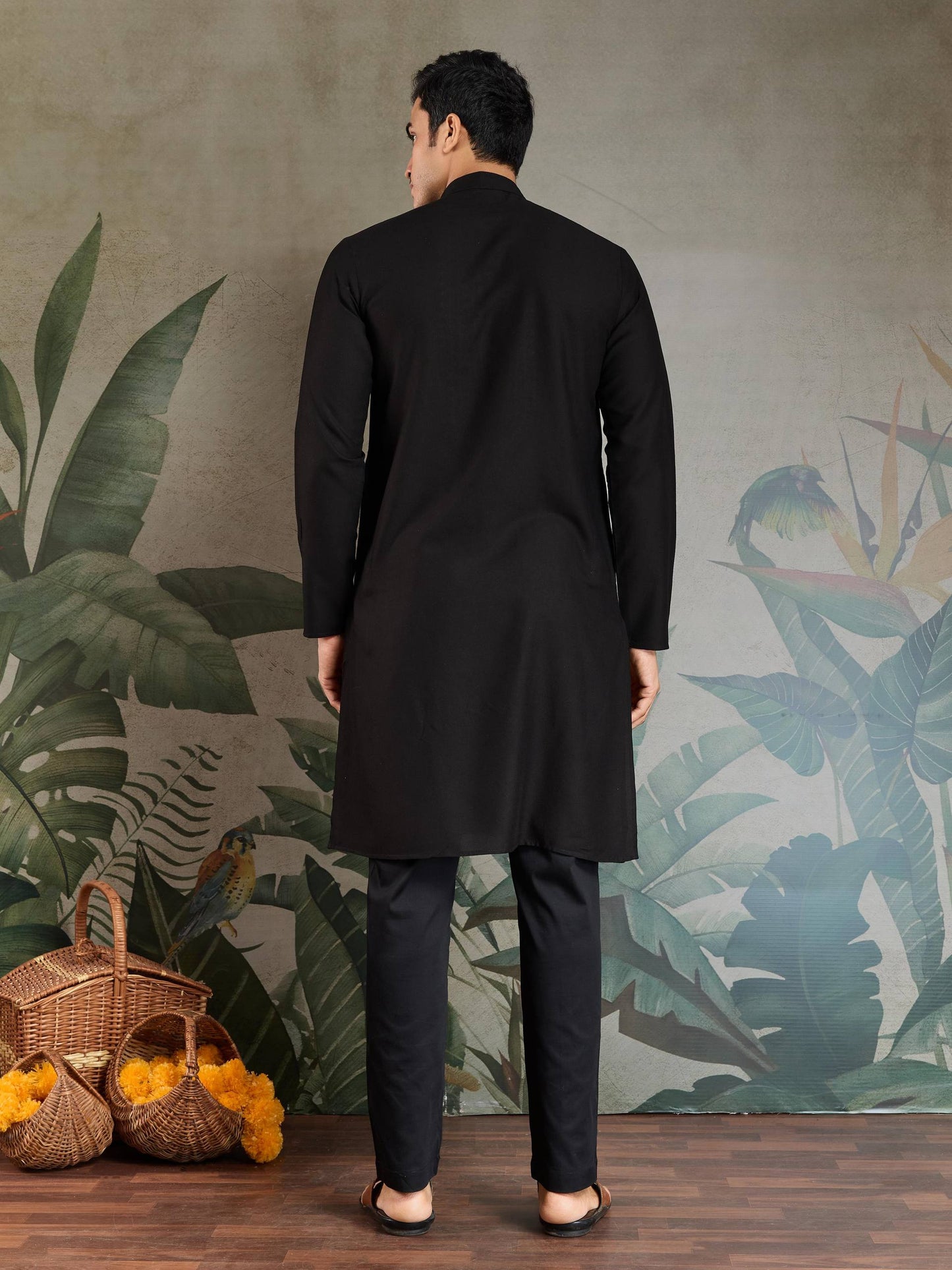 Designer Mirror Work Kurta Set