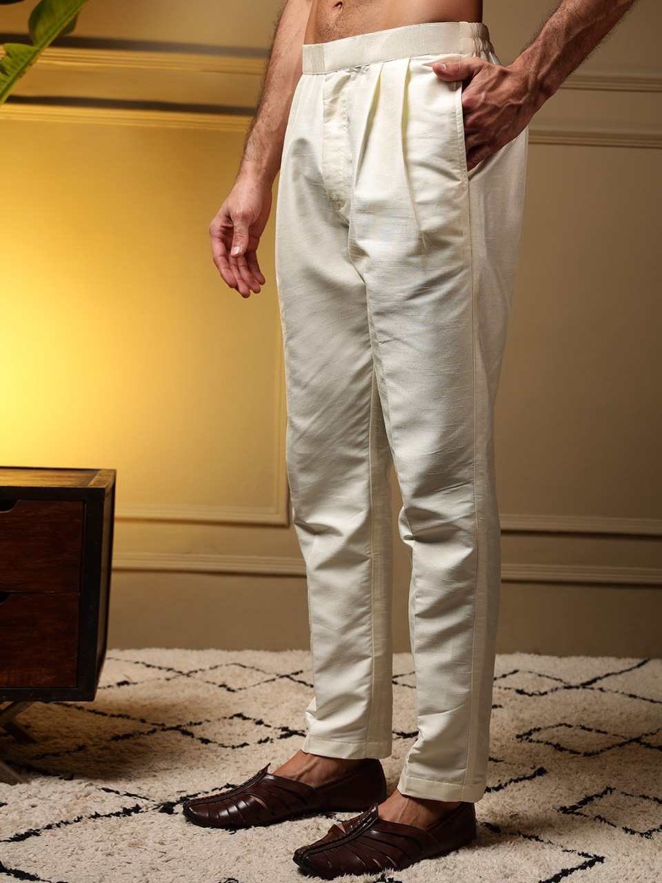 Men's 3-Piece Nehru Jacket Set for Weddings