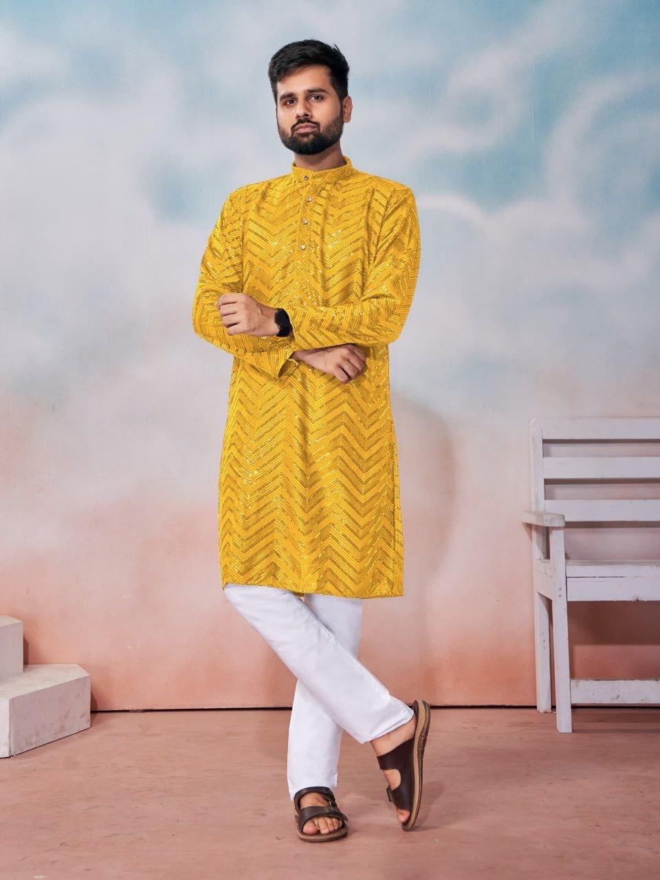 Chikankari Embroidery Work Kurta Set