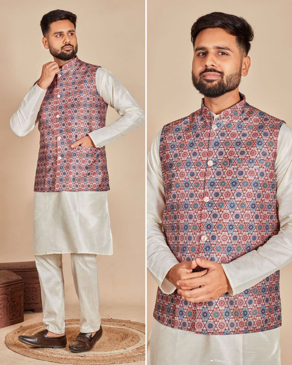 Nehru Jacket Kurta with Pants