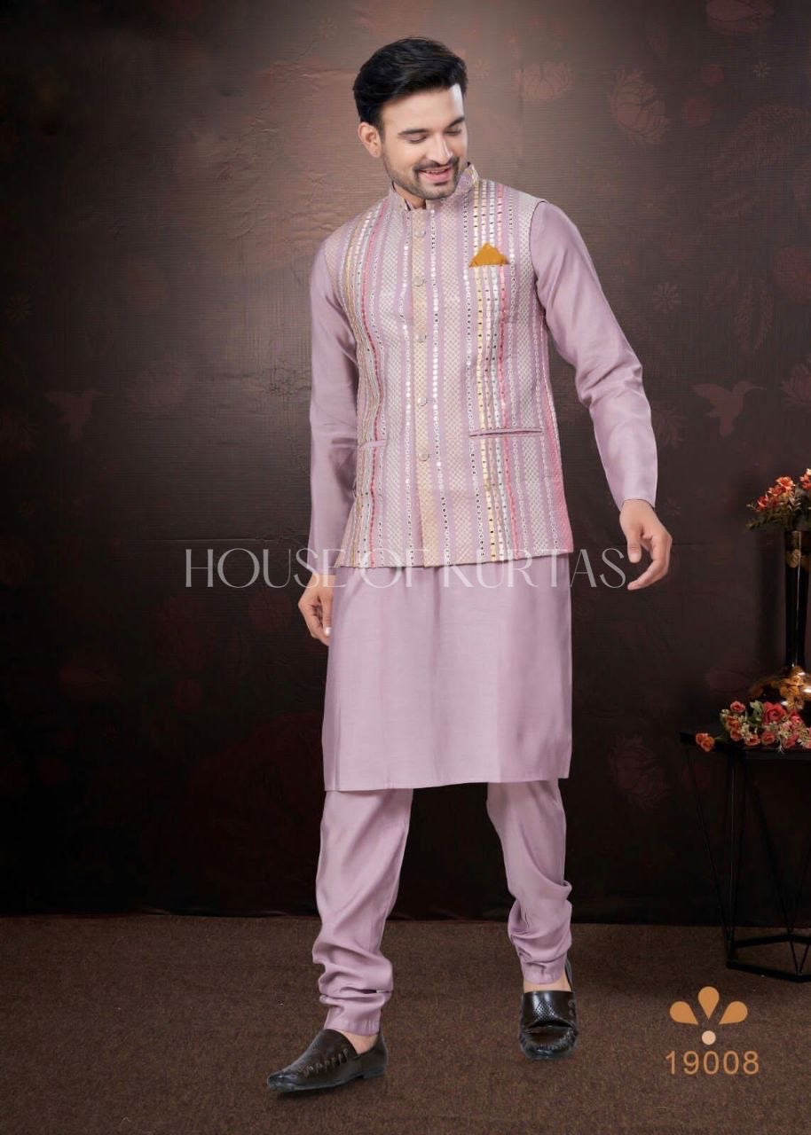 Nehru Jacket Kurta with Pants