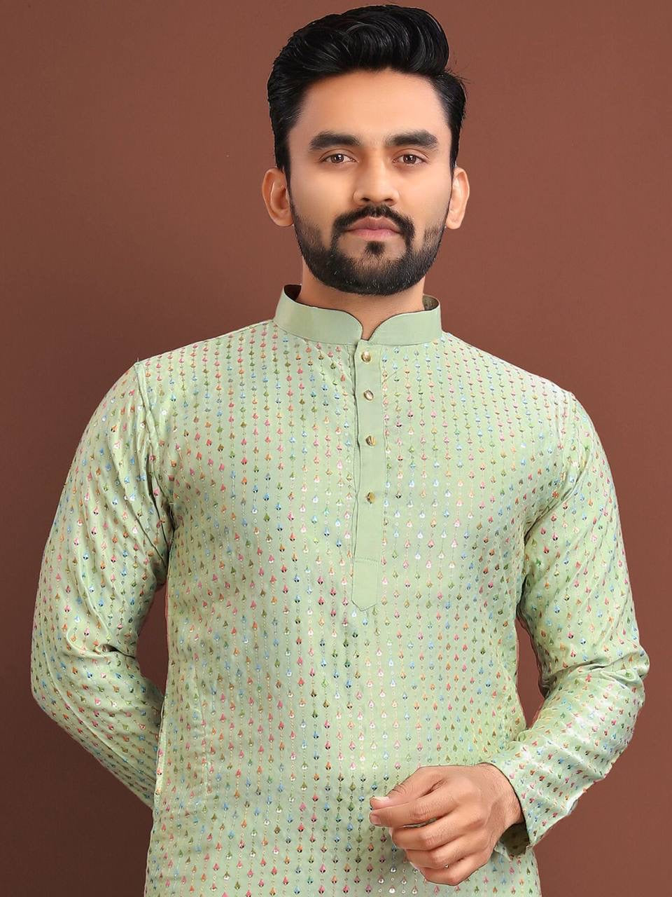 Partywear Men Kurtas Set ✨