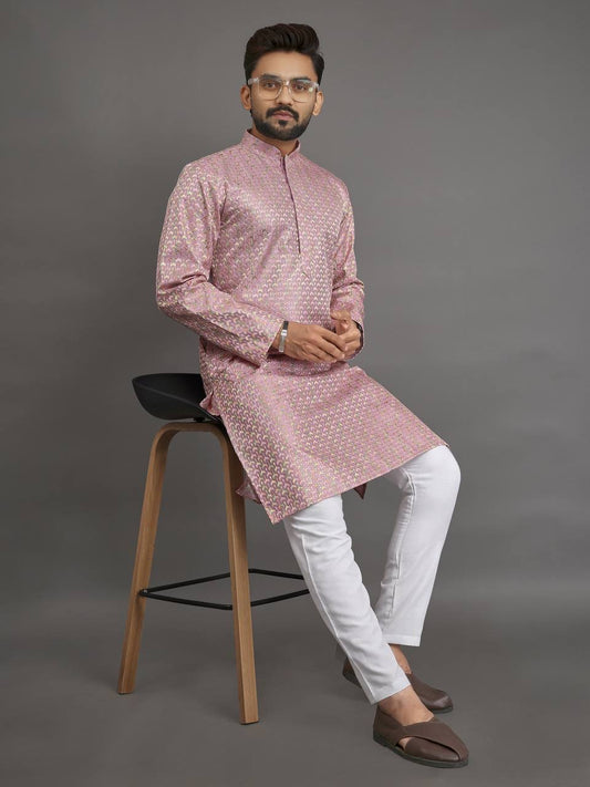 Krish Cotton Silk Kurta with Pants