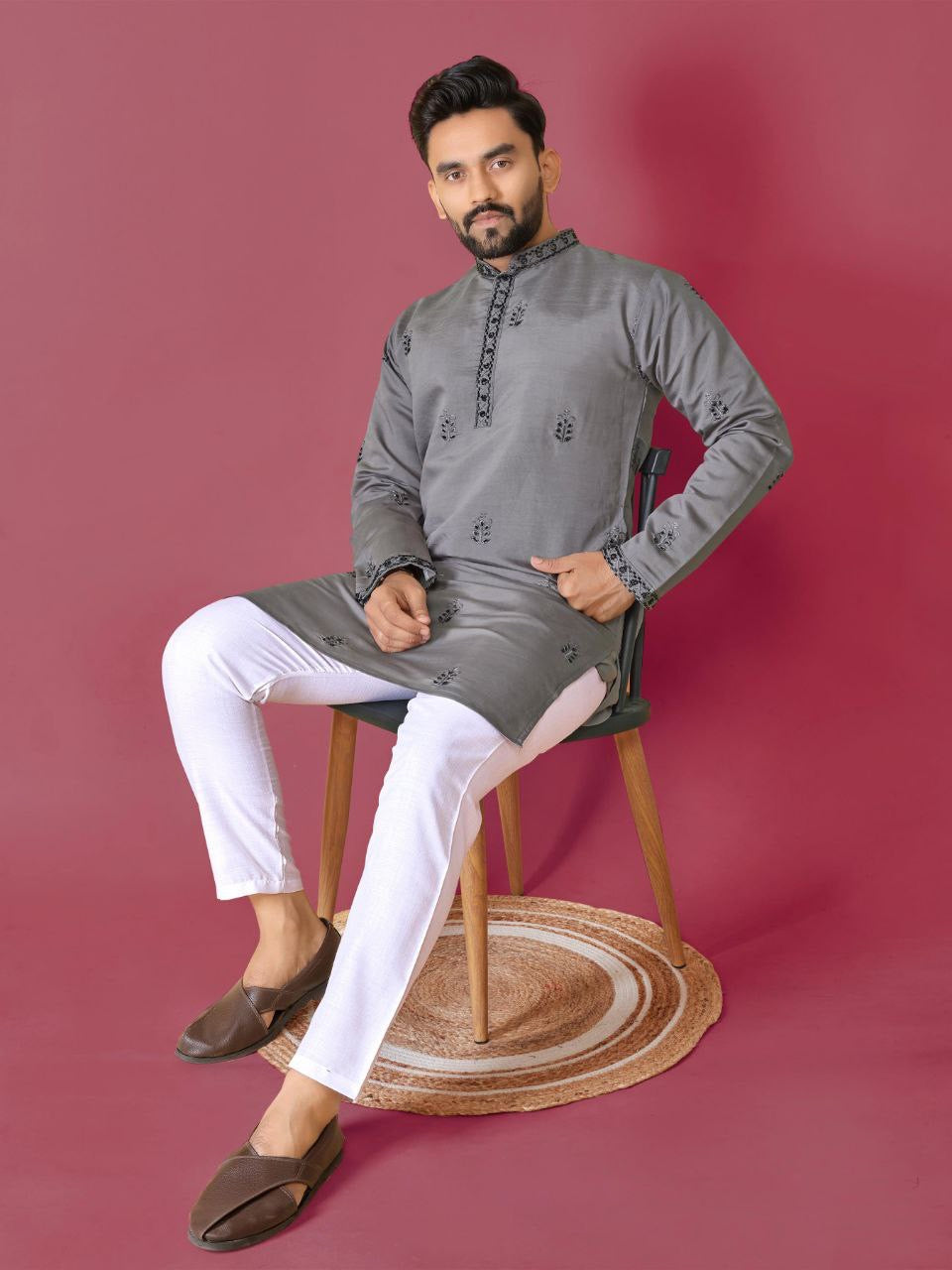 Men Kurta Pants Set