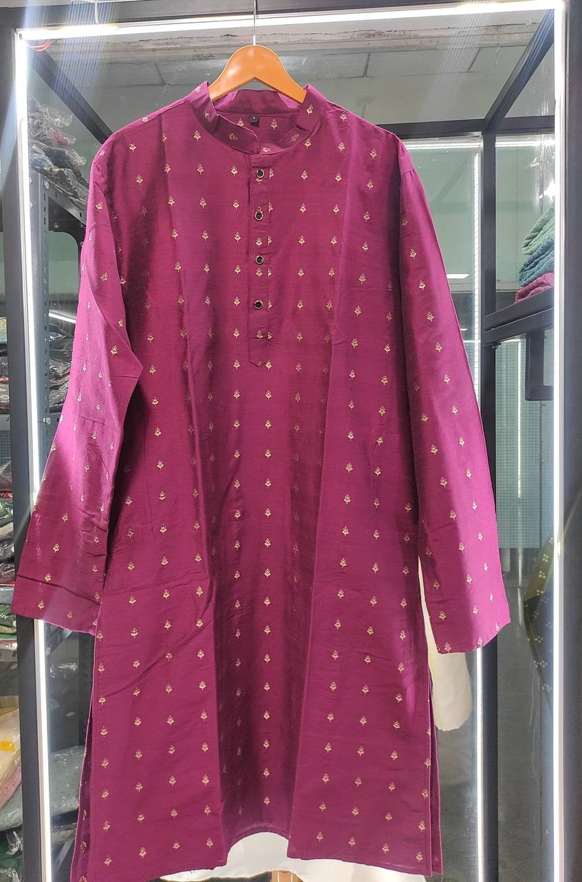 Viscose Kurta with Pyjamas set