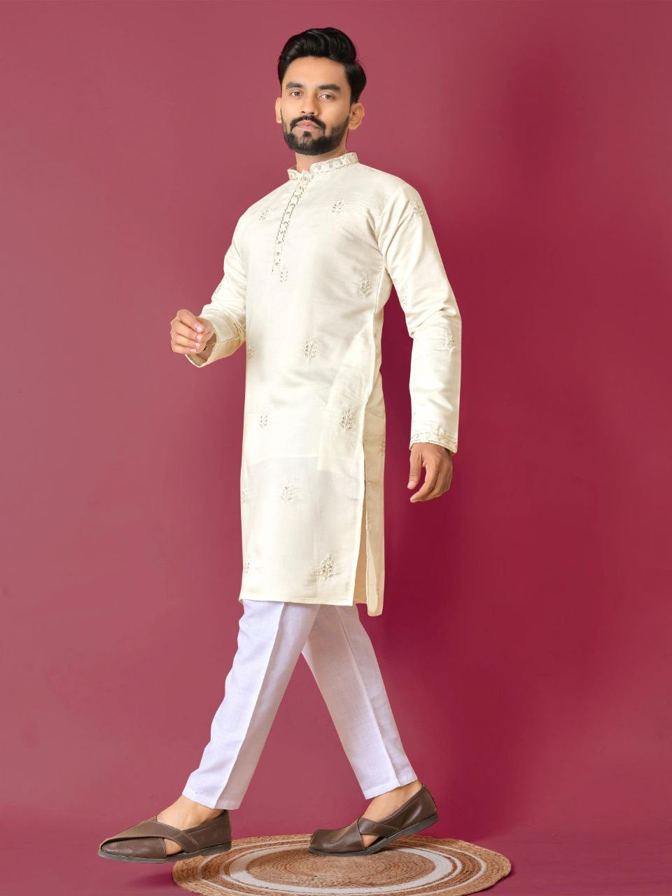 Men Kurta Pants Set