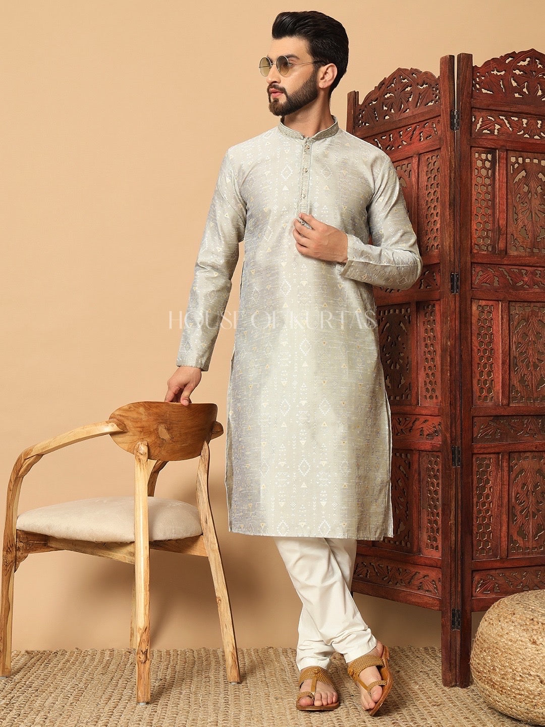 Men Kurta with Pants set