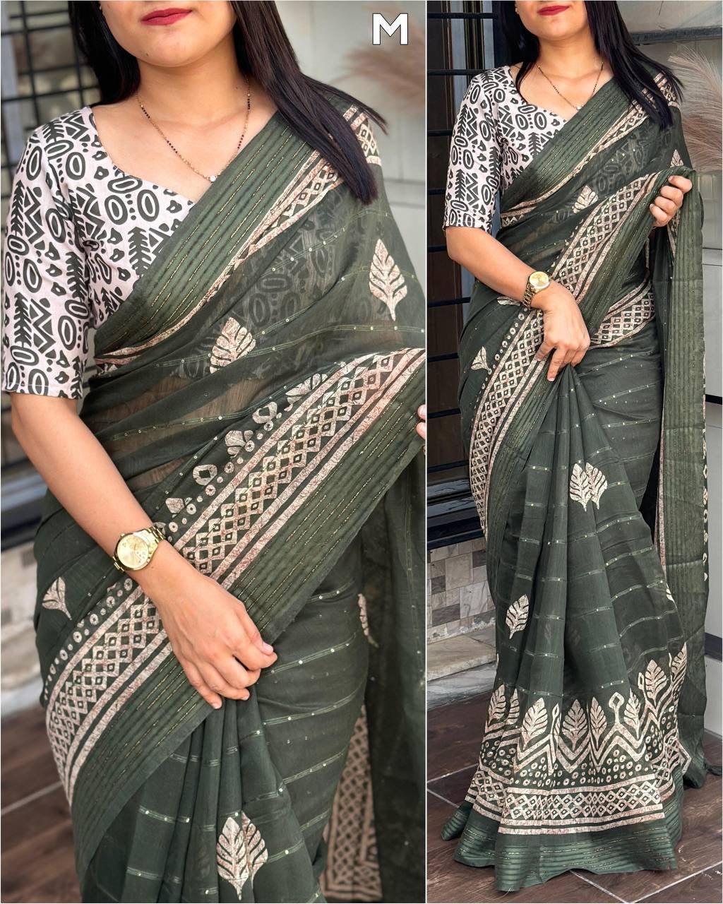 Aditi Cotton Saree 🌸