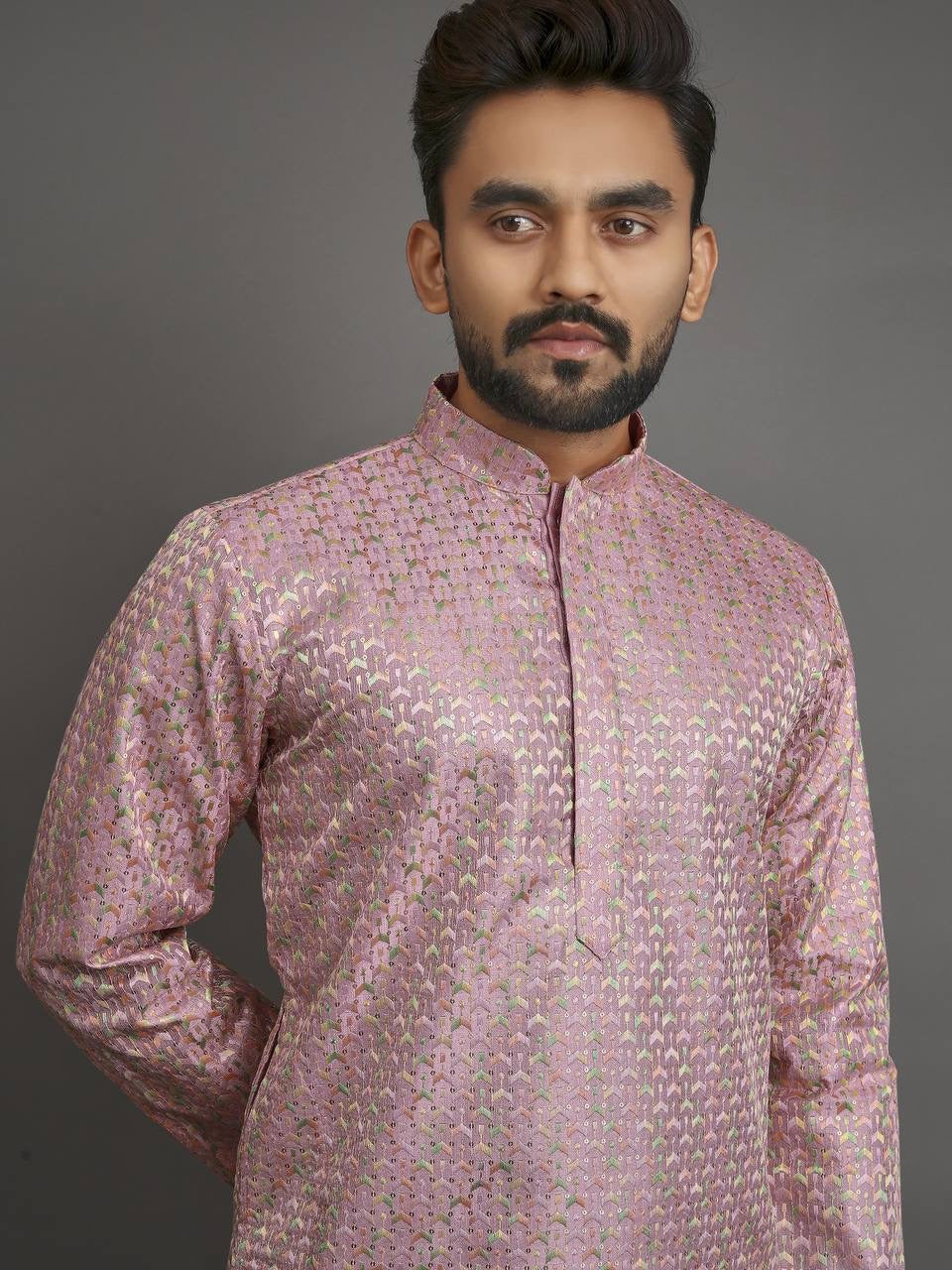 Krish Cotton Silk Kurta with Pants