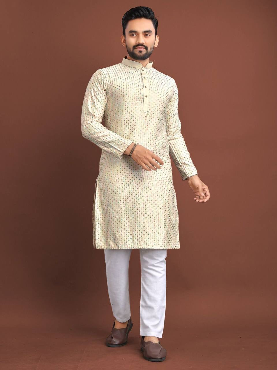 Partywear Men Kurtas Set ✨