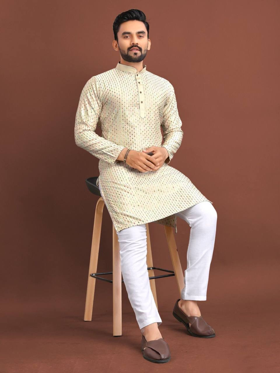 Partywear Men Kurtas Set ✨