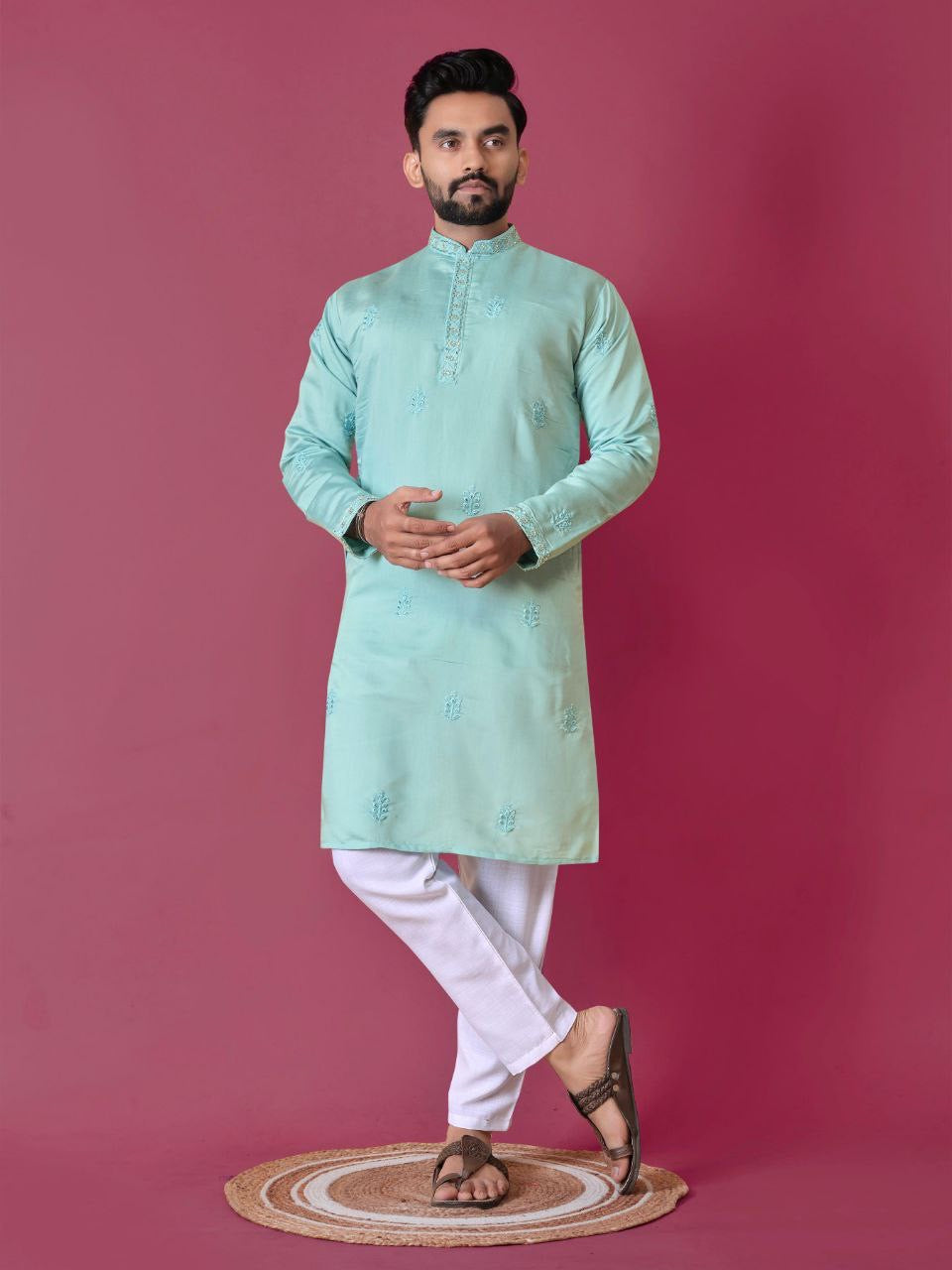 Men Kurta Pants Set