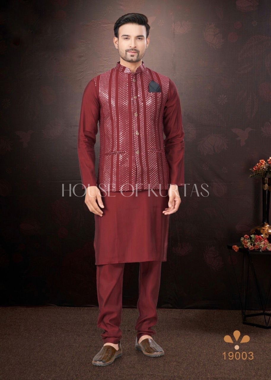 Nehru Jacket Kurta with Pants