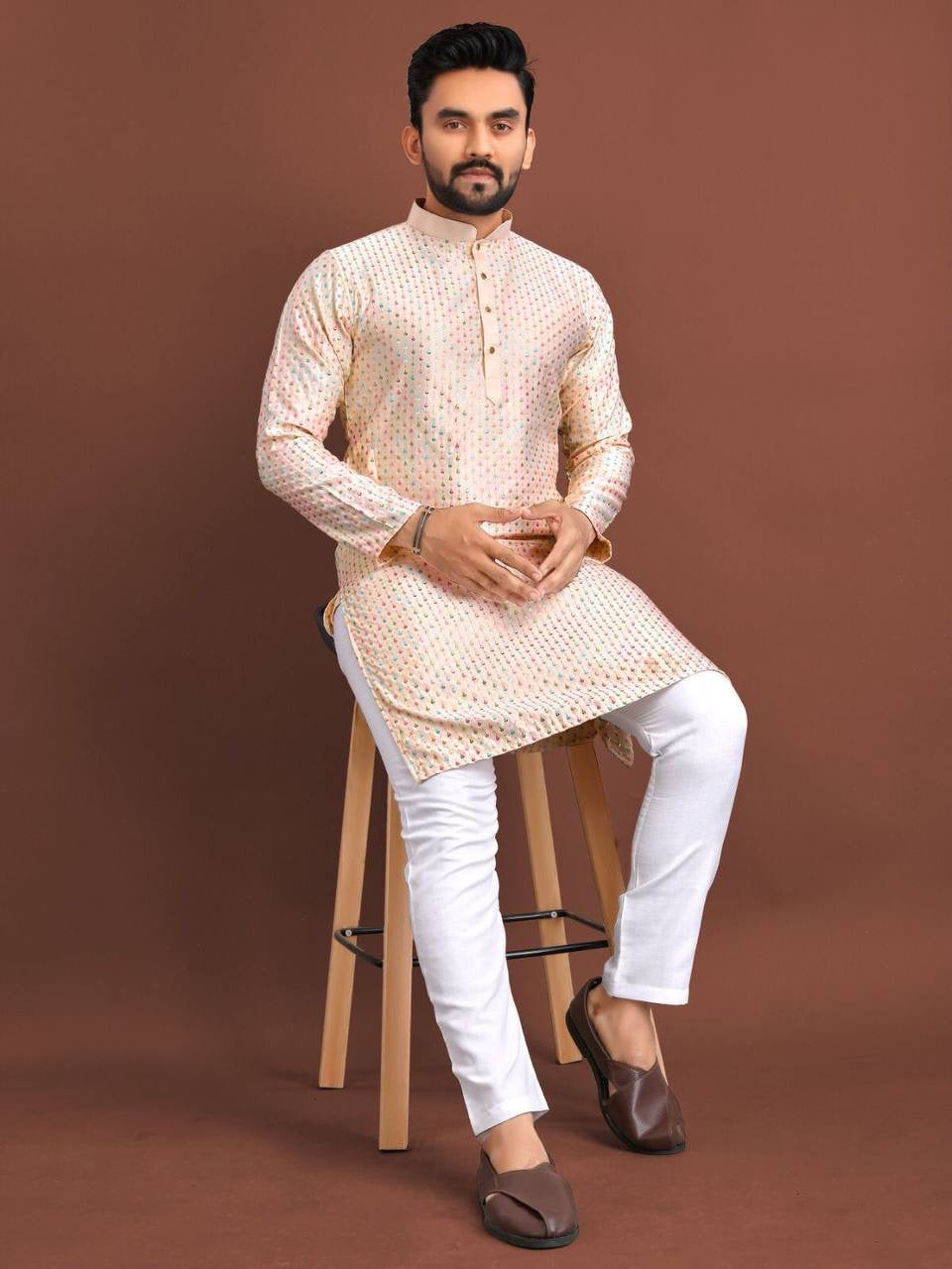 Partywear Men Kurtas Set ✨