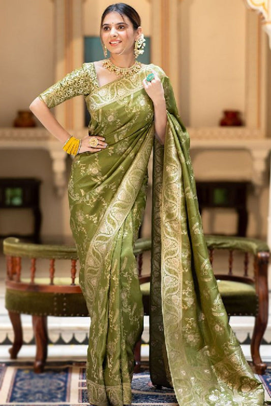 Soft Silk Weaved Designer Saree