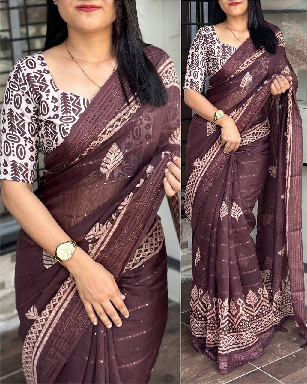 Aditi Cotton Saree 🌸