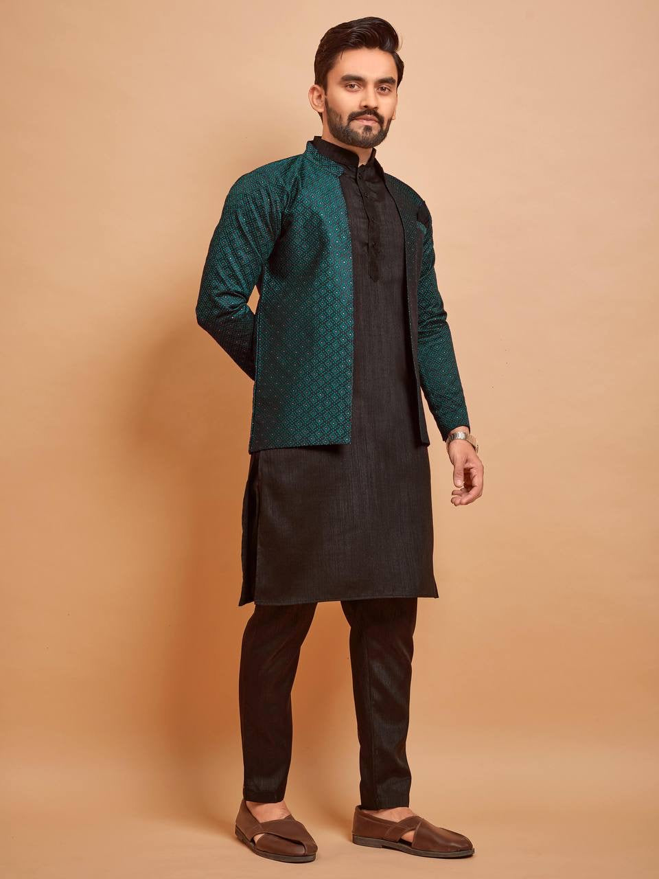 Ashwin Wedding Kurta Set with Jacket