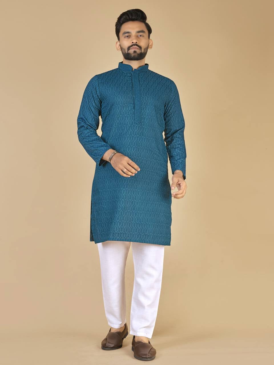 Chikankari Kurtas for Men