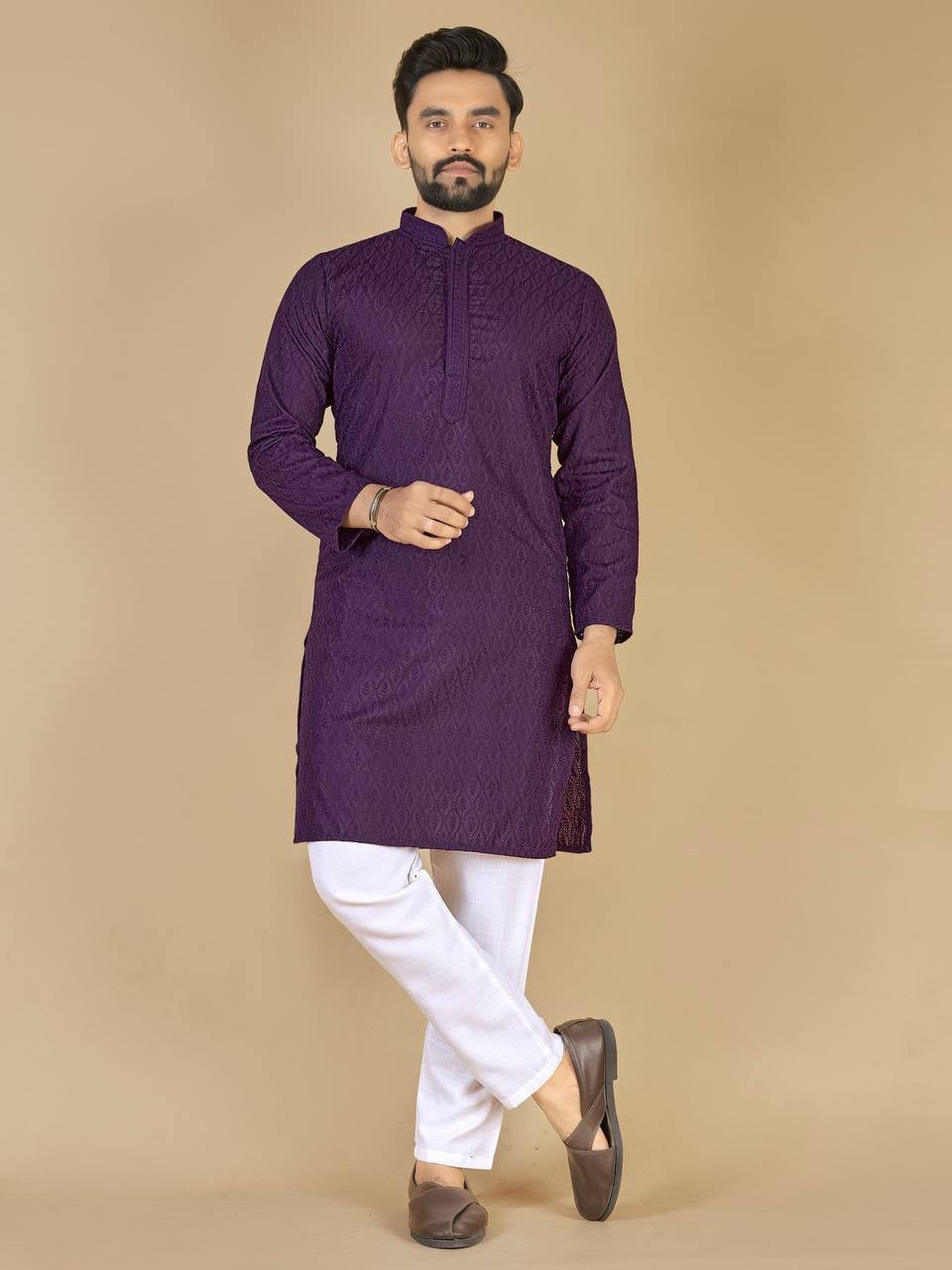 Chikankari Kurtas for Men