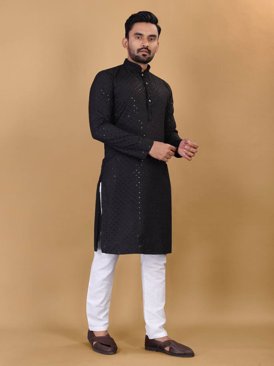 Keshav Cotton Rayon Kurta with Pants