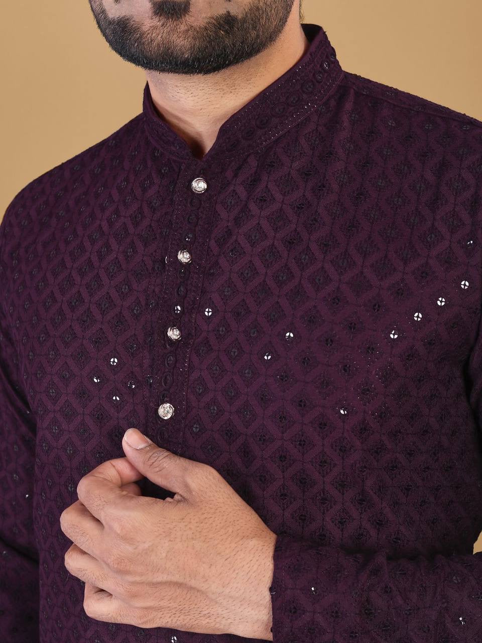 Keshav Cotton Rayon Kurta with Pants