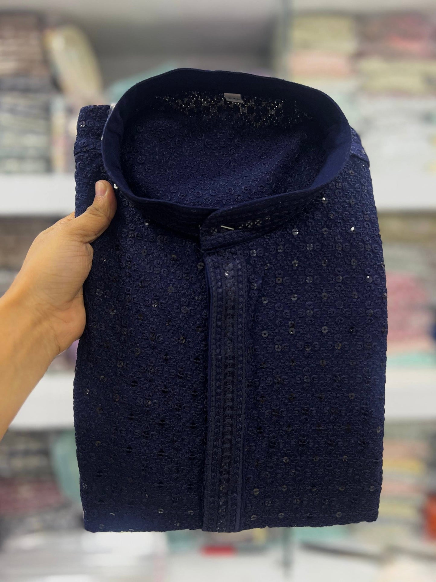 Chikankari Kurta with Pants