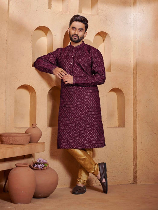 Men’s Premium Jacquard Kurta Set