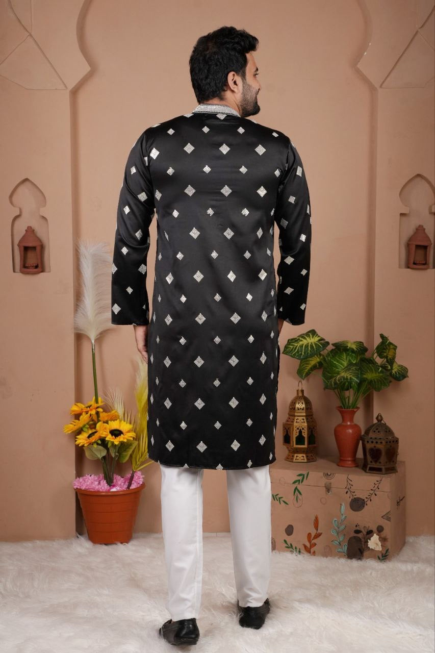 Festive Season Embroidered Men’s Kurta