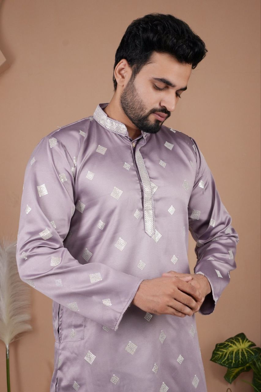 Festive Season Embroidered Men’s Kurta