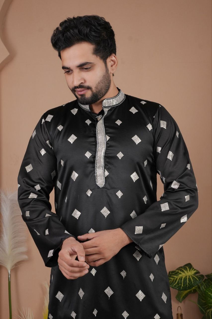 Festive Season Embroidered Men’s Kurta