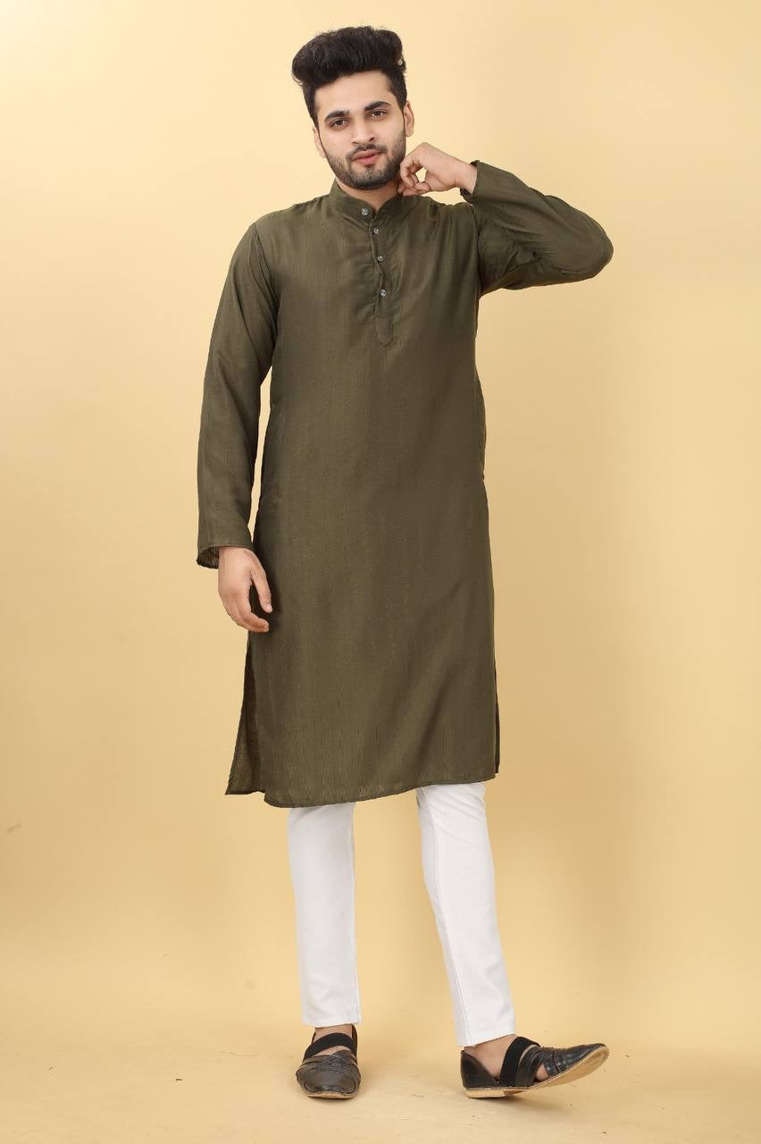 Arush Viscose Men Kurta