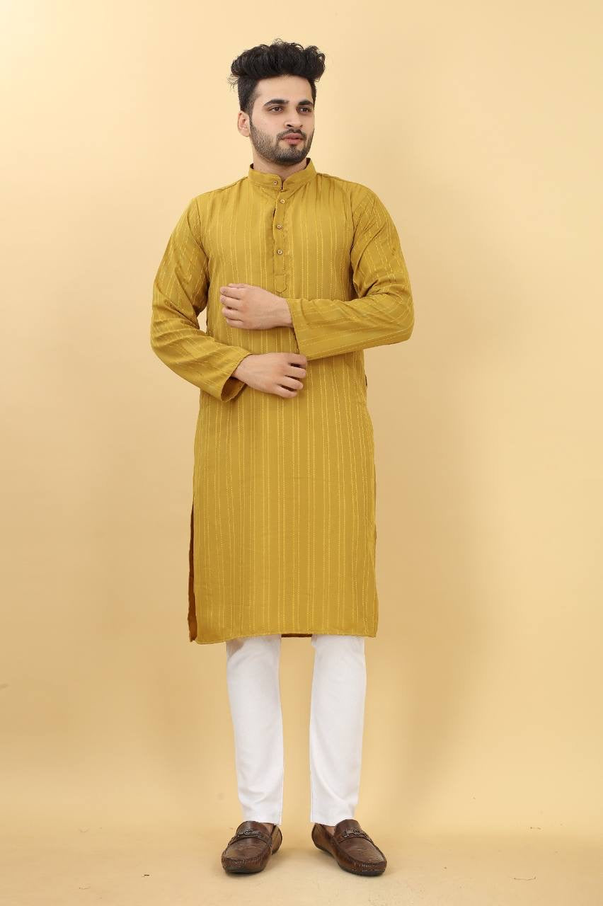 Arush Viscose Men Kurta