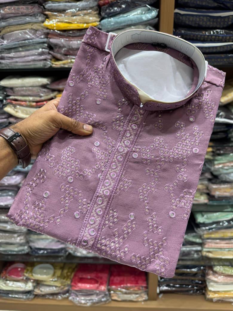 Men's Khadi Cotton Kurta Set