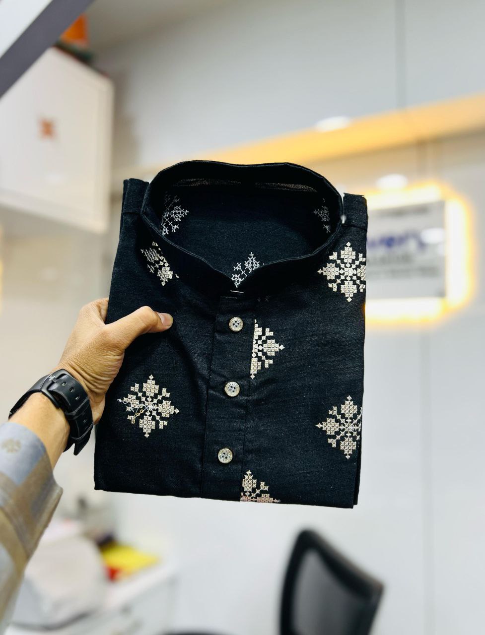 Men Pastel Series Kurta with Pants