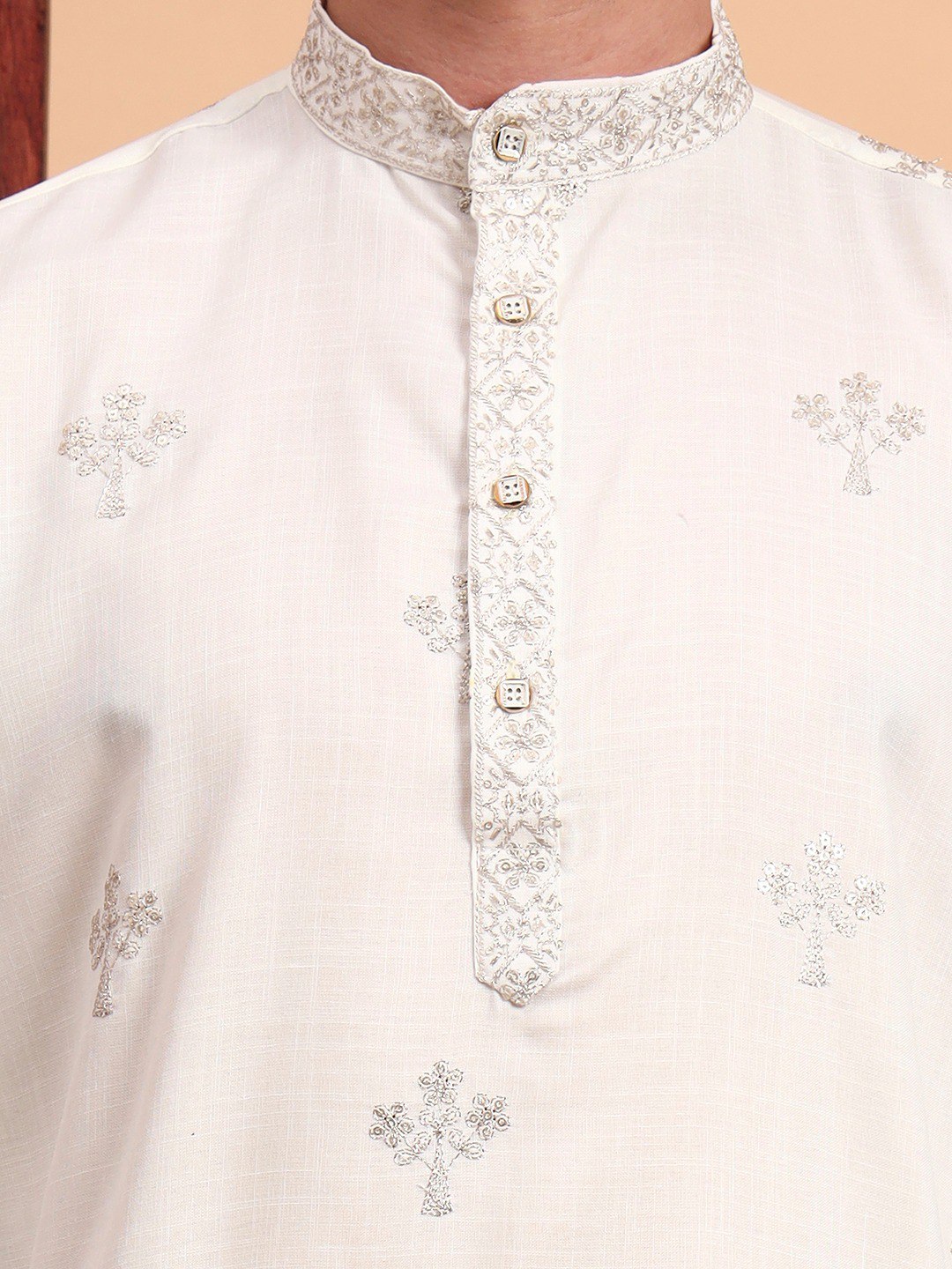 Men's Cotton Wedding & Festive Wear Kurta Set